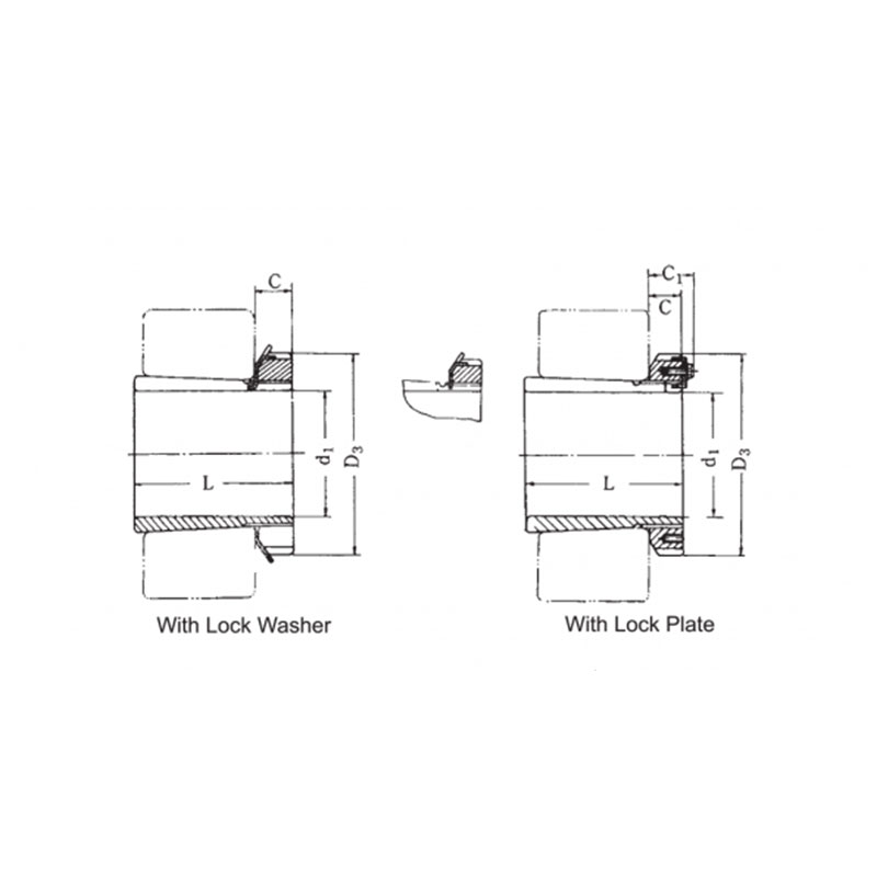 H 2000 Line Drawing | KG Bearing