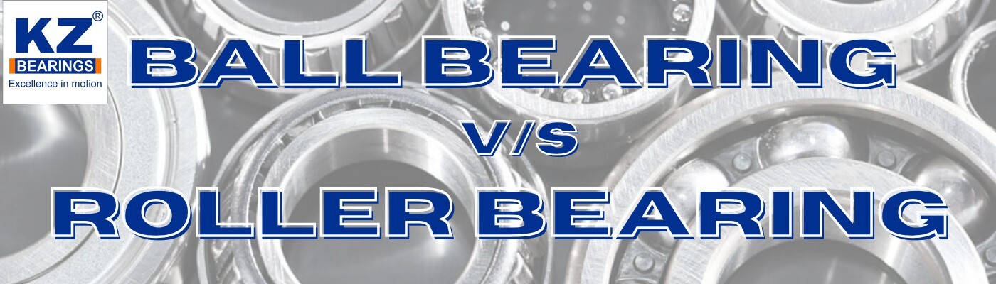 How roller bearings are different from ball bearings?